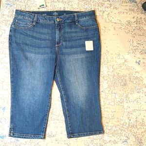 St. John's Bay Capri Fitted Size 18P